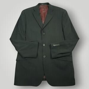 Ted Baker Endurance Blazer Sport Coat Mens 44R Slim Fit Wool Lightweight Black